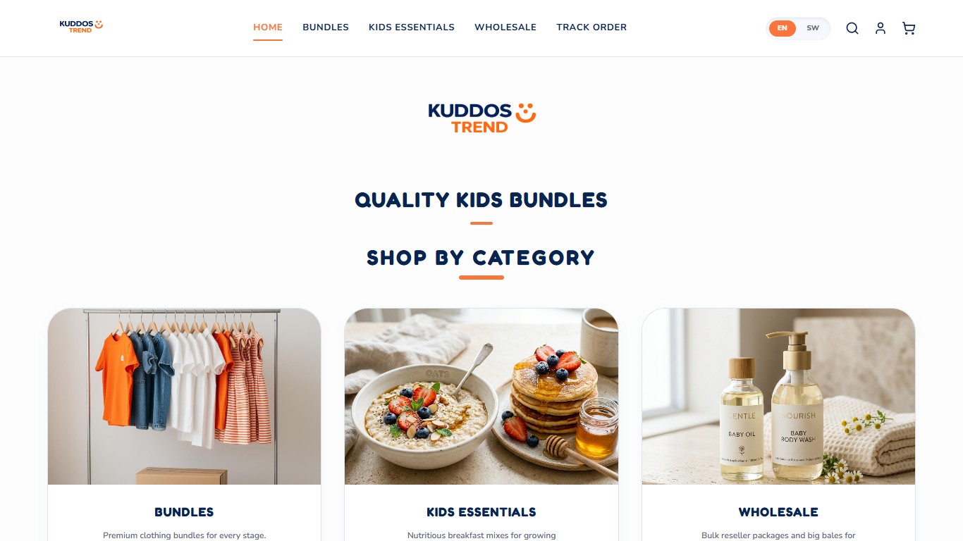 Kuddos Trend — Kids Essentials & Bundles